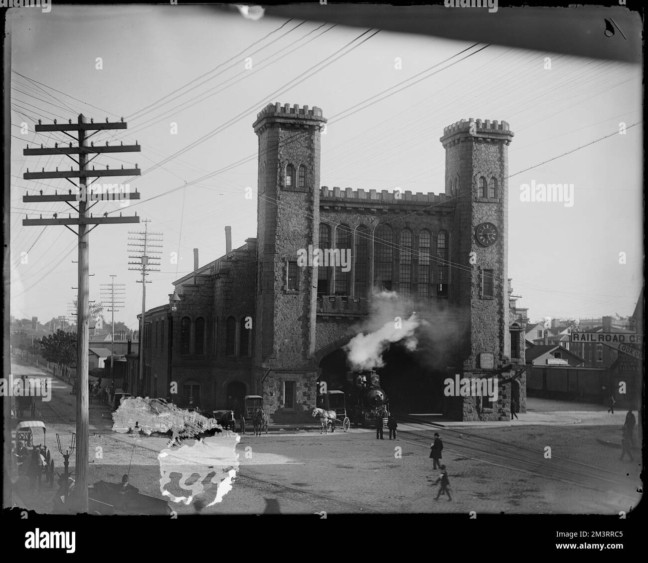 Salem, Norman and Washington Street junction, Boston Maine Railroad