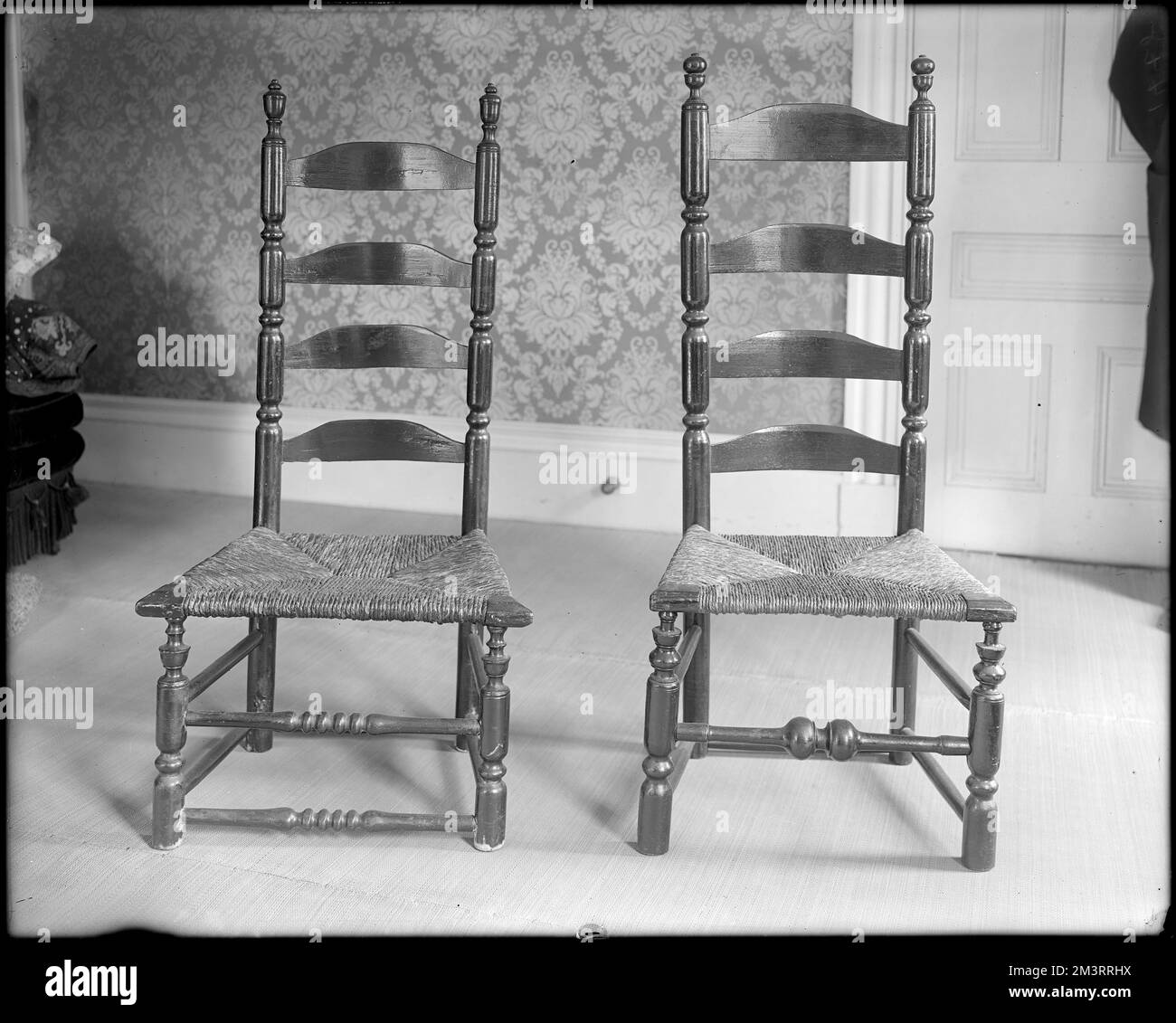 Salem, objects, furniture, chairs from Bowker family in Christopher