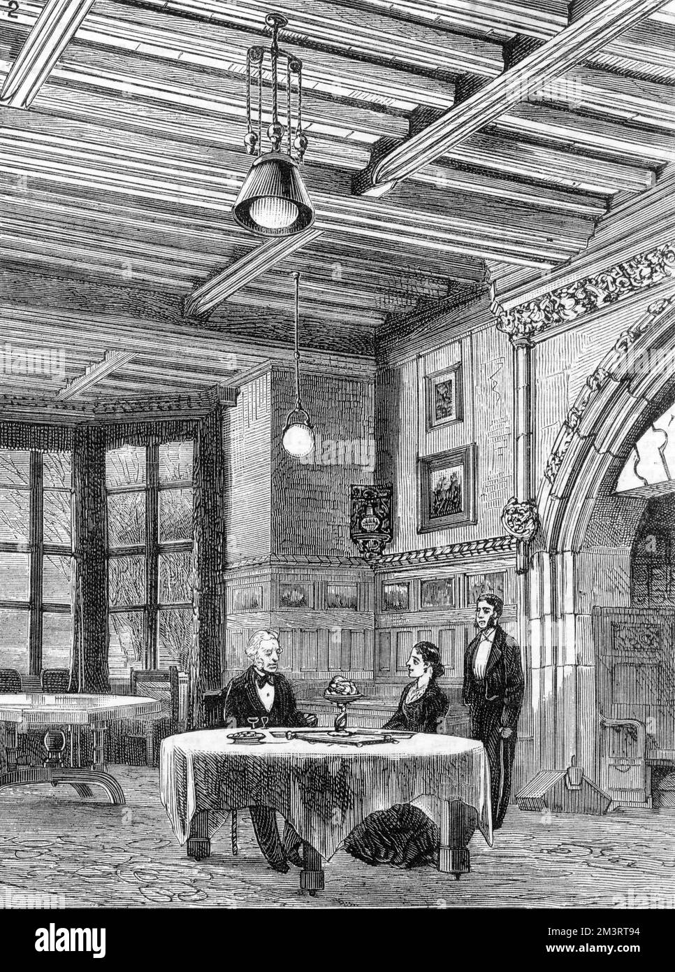 Electric lighting by the Swan system at Sir William Armstrong's