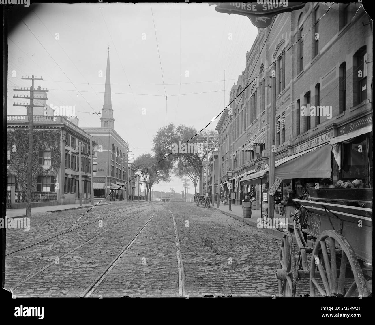 Salem, Washington Street looking North from City Hall , Streets, Street