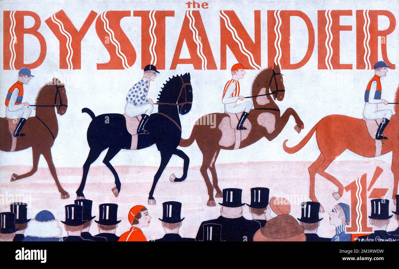 Gordon Races Bystander masthead - the races by Gordon Conway Stock Photo - Alamy