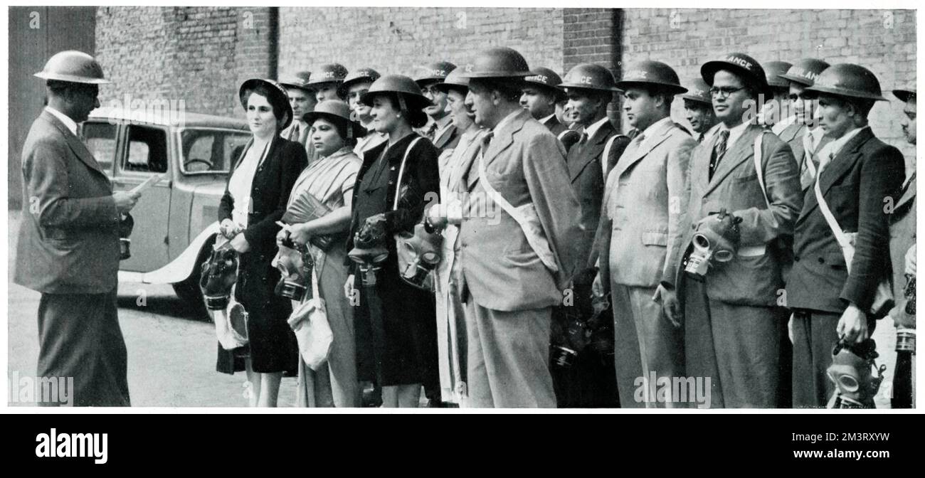 First voluntary ambulance service 1939 Stock Photo