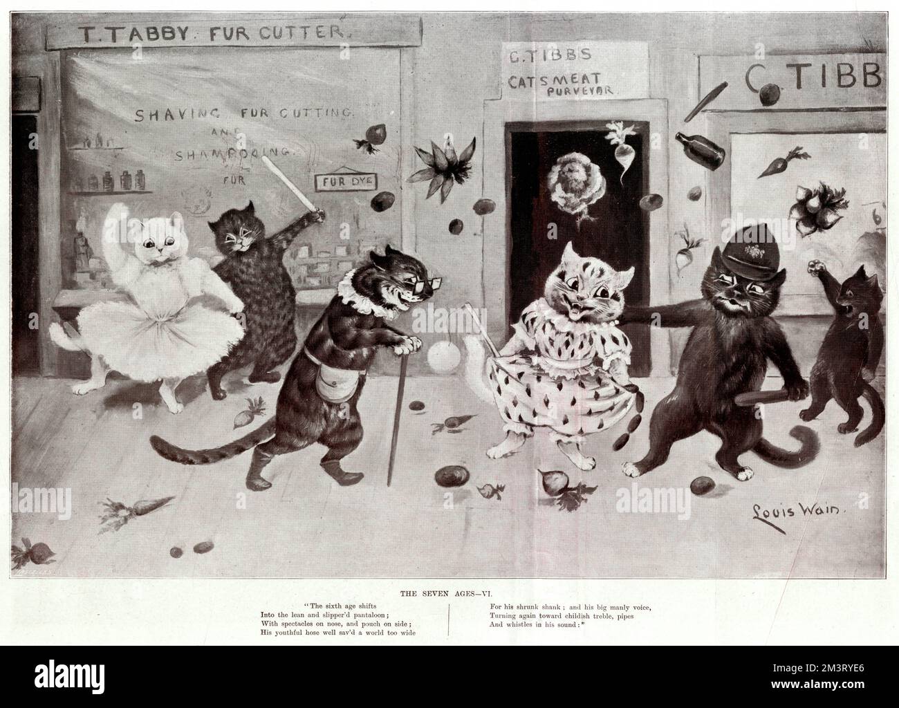 Supplement The Seven Ages By Louis Wain Six The Sixth Age Shifts supplement-the-seven-ages-by-louis-wain-six-the-sixth-age-shifts