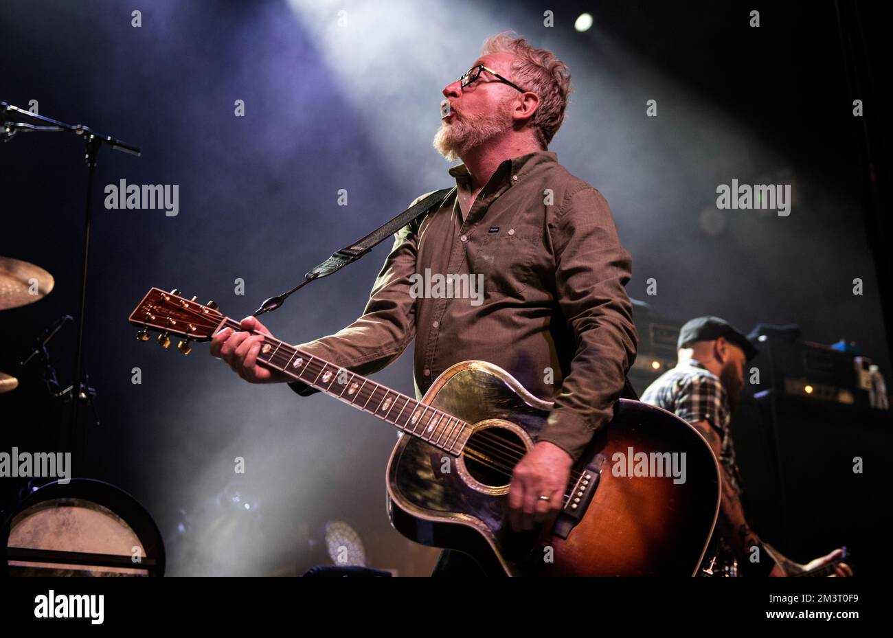 Flogging Molly on stage at O2 Ritz Manchester UK Stock Photo - Alamy