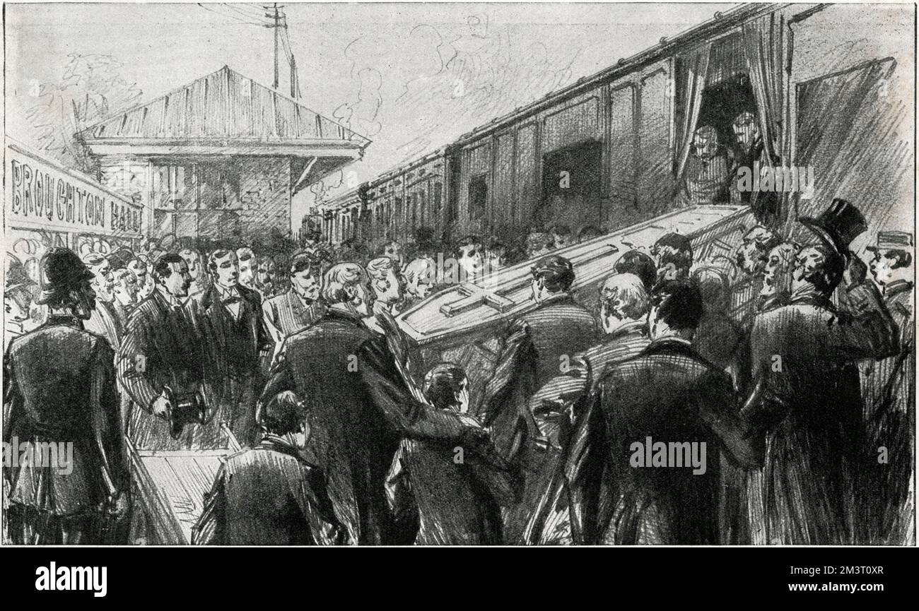 Funeral of William Ewart Gladstone, four times British Prime Minister