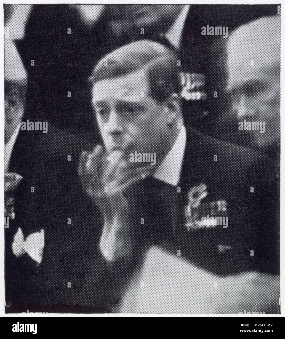 The British Legion Festival of Remembrance at The Royal Albert Hall attended by King Edward VIII (pictured) - held on the evening of Armistice Day - November 11, 1936. Stock Photo