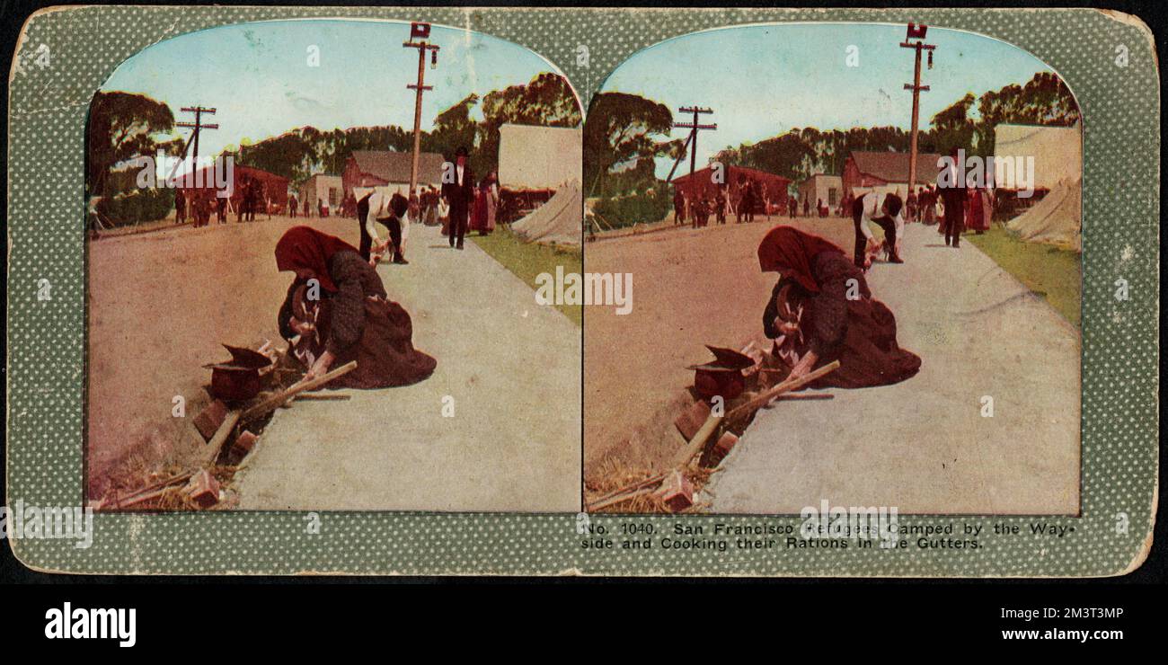 1906 san francisco earthquake victims hi-res stock photography and ...