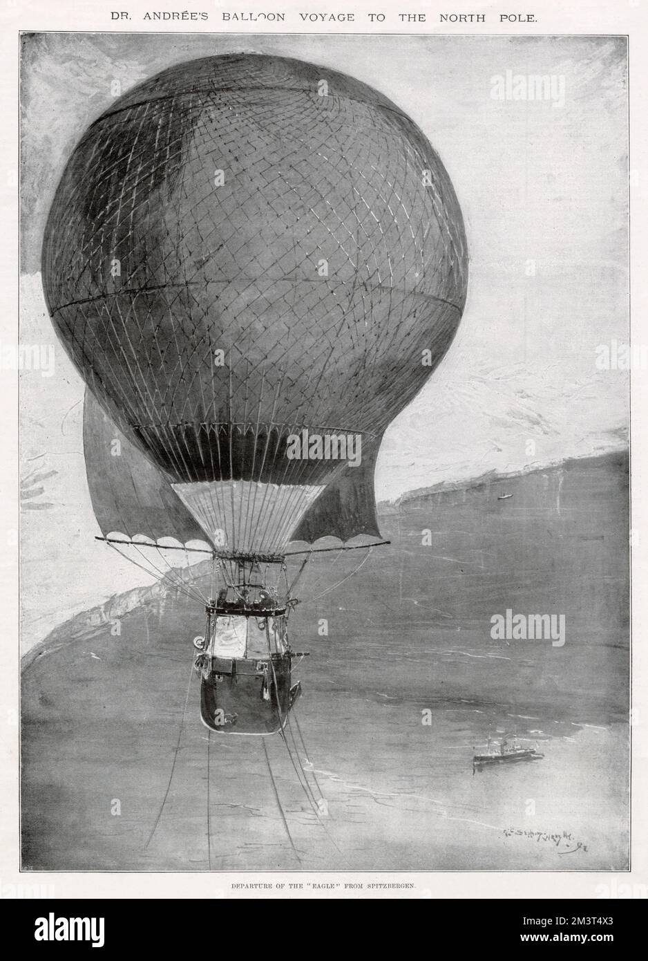 Andree arctic balloon hi-res stock photography and images - Alamy