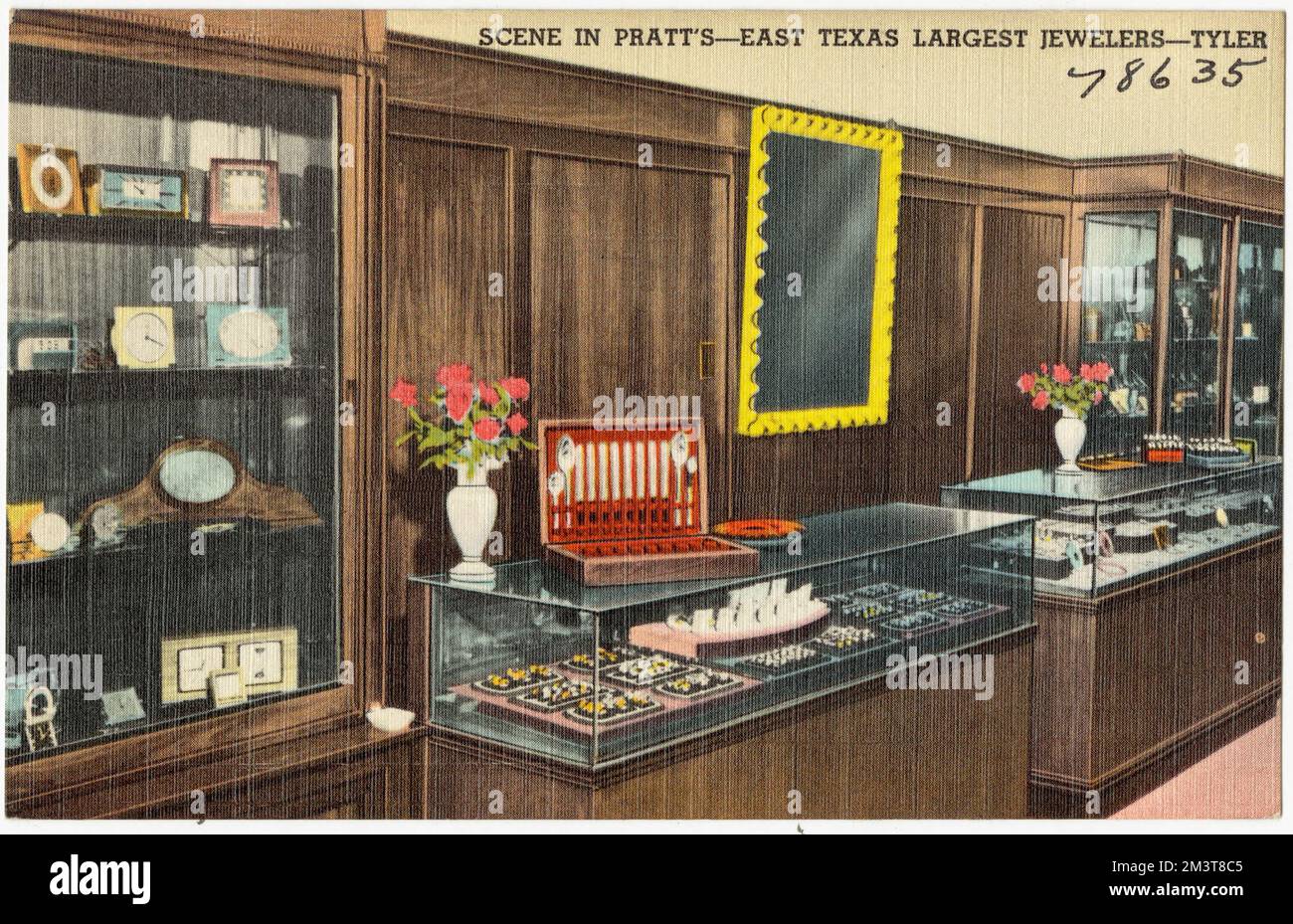 Scene in Pratt's East Texas largest jewelers Tyler , Commercial