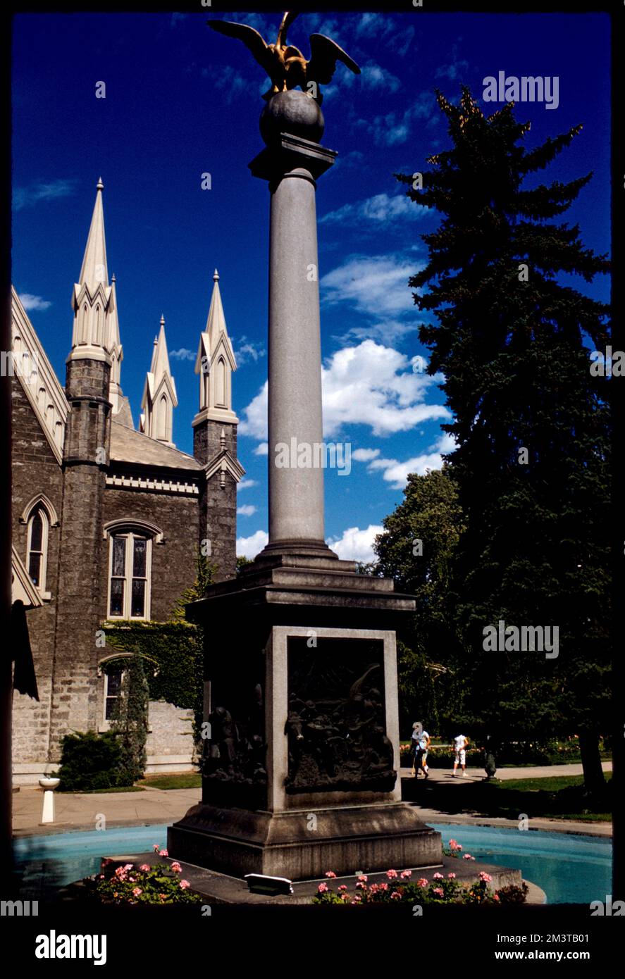 Seagull Monument and Salt Lake Assembly Hall, Salt Lake City, Utah