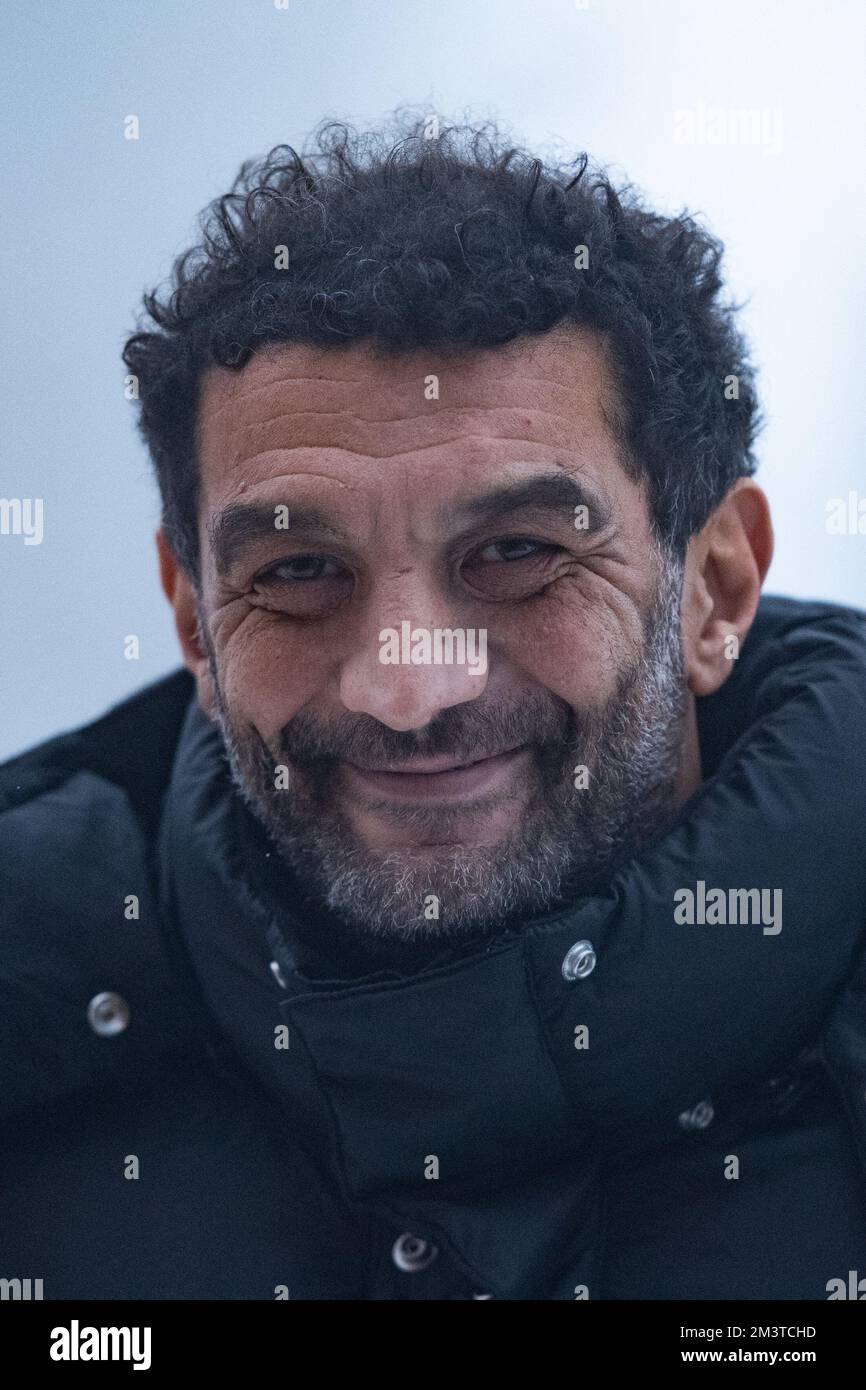 Ramzy Bedia attending a portrait session for the movie Toi Non Plus Tu N'as Rien Vu during the