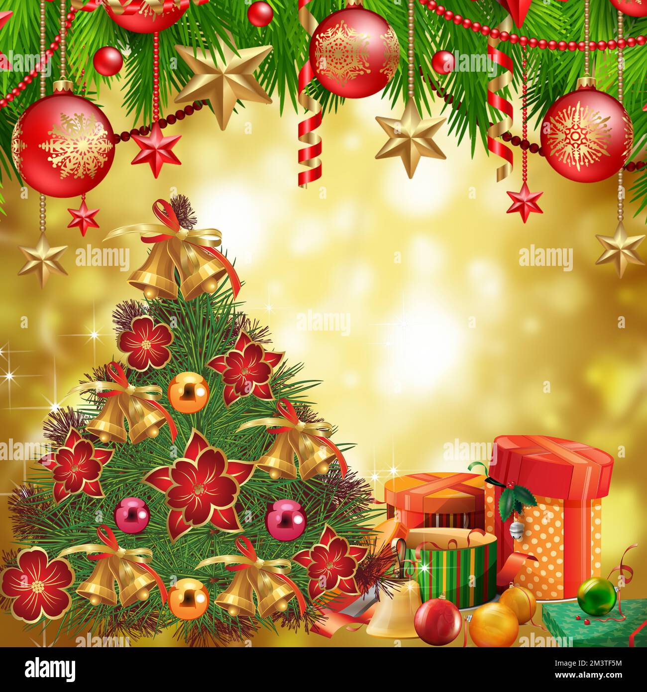 Colorful Christmas Cards 