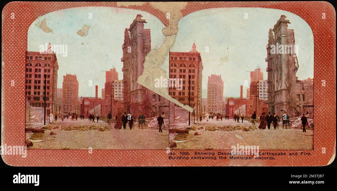 San francisco earthquake and fire