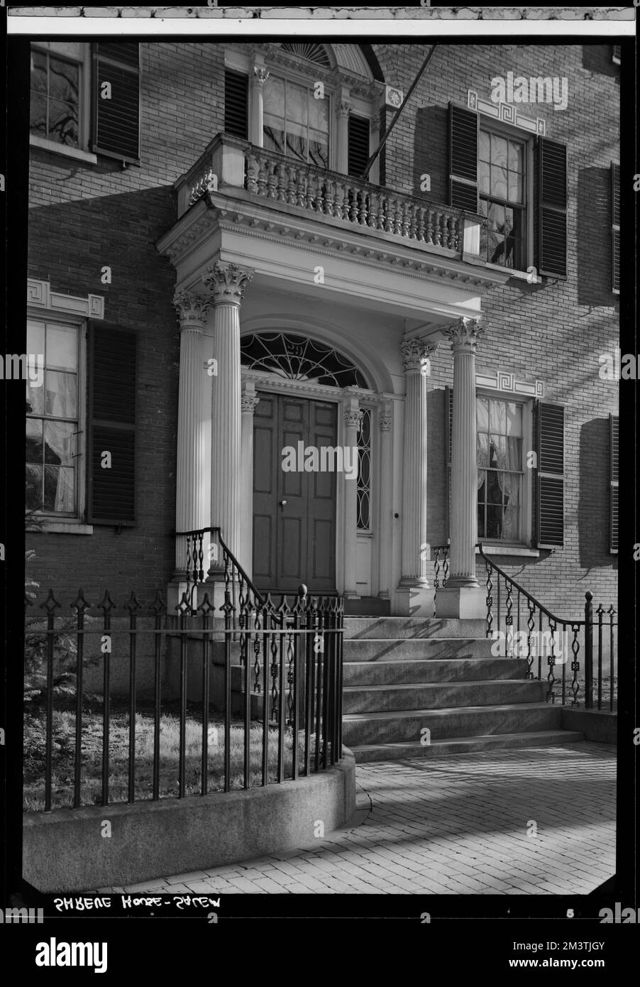Shreve House, spring , Architecture, Dwellings, Doors & doorways