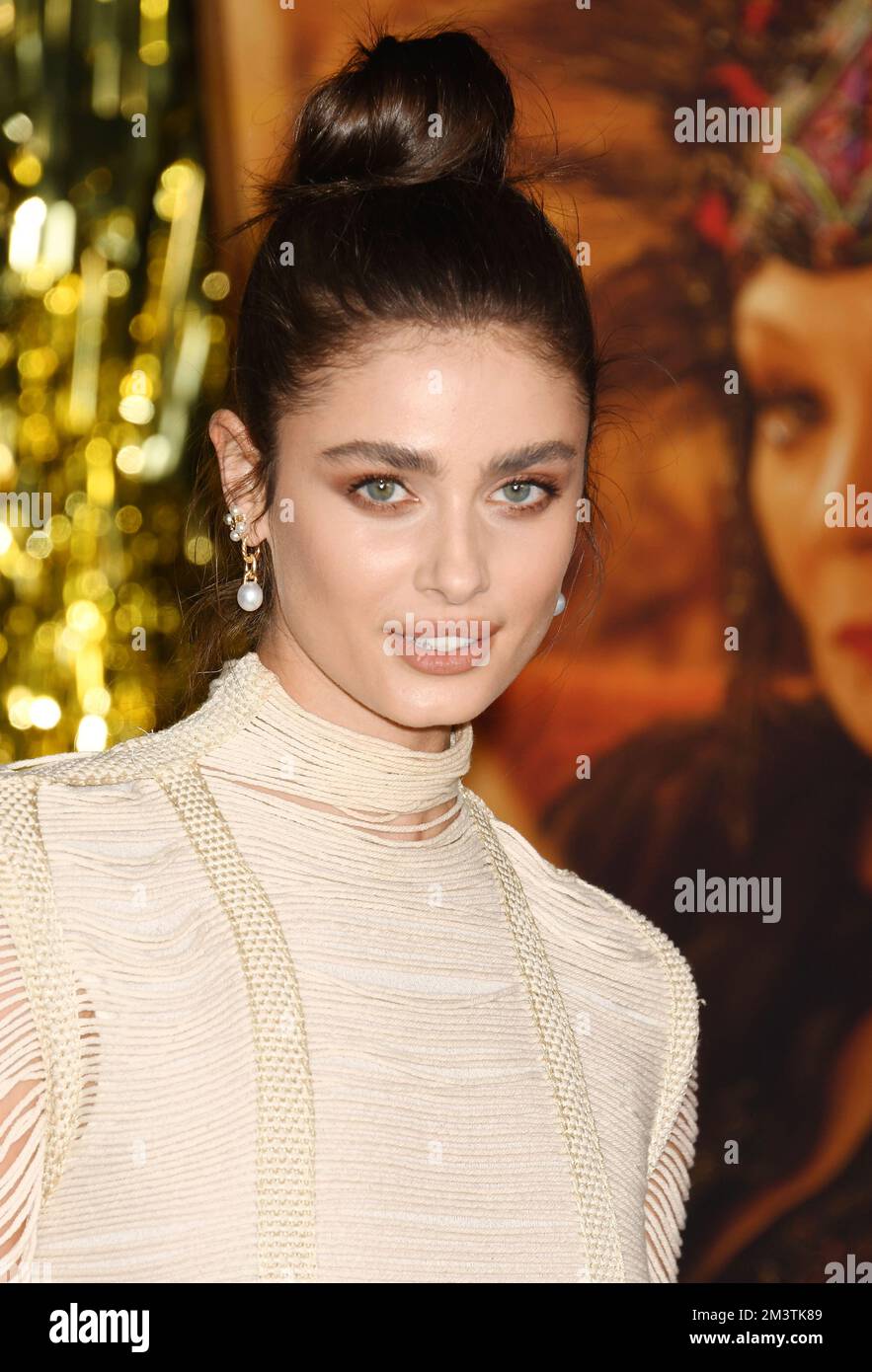 LOS ANGELES, CALIFORNIA - DECEMBER 15: Taylor Hill attends the Global
