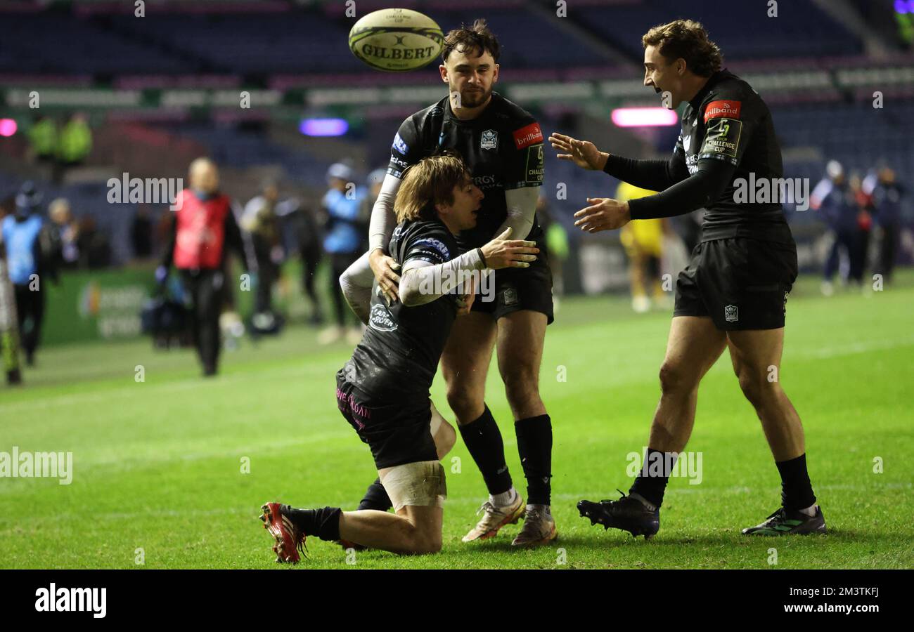 Edinburgh rugby v glasgow warriors hi-res stock photography and images - Page 5