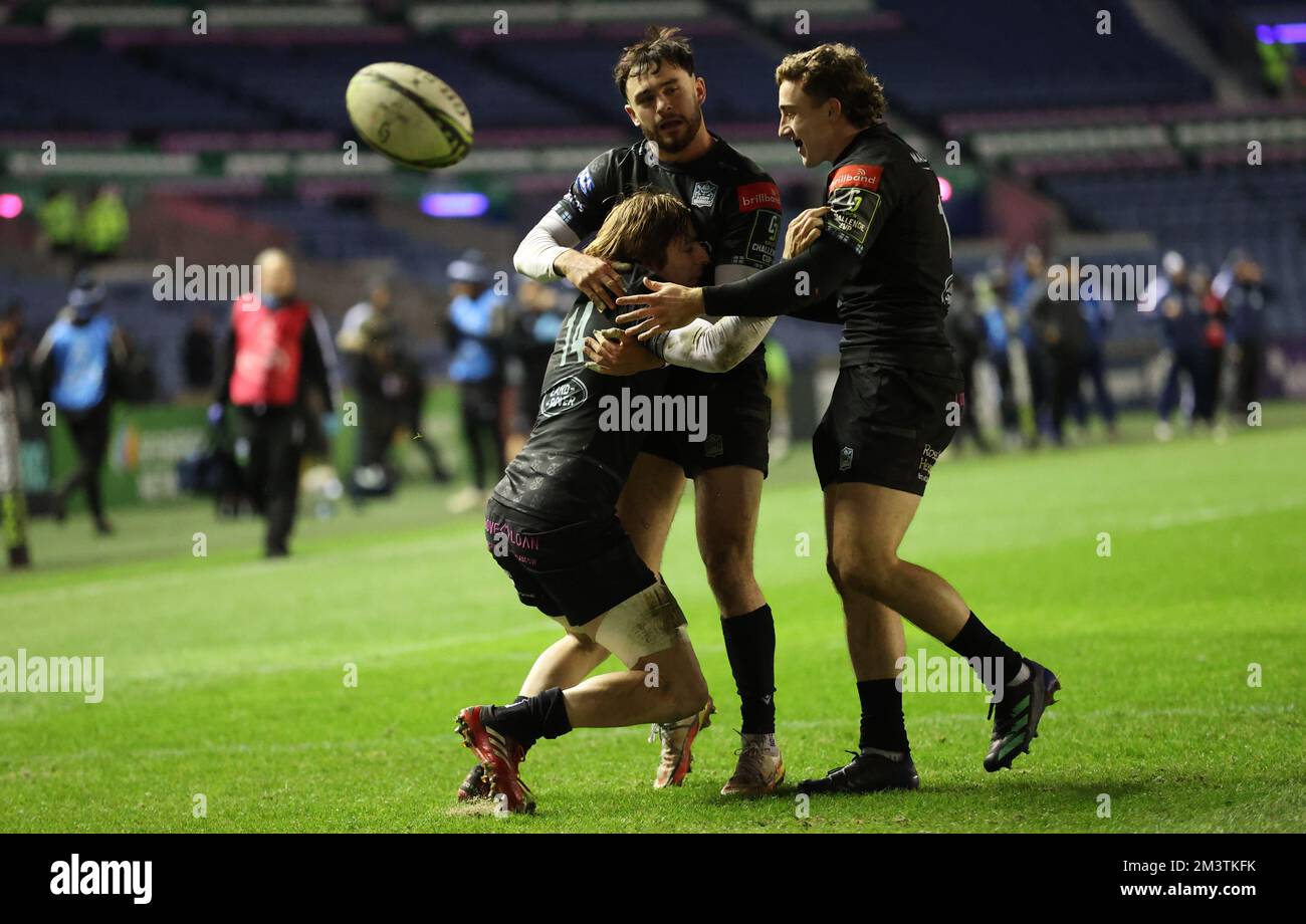 Edinburgh rugby v glasgow warriors hi-res stock photography and images - Page 5