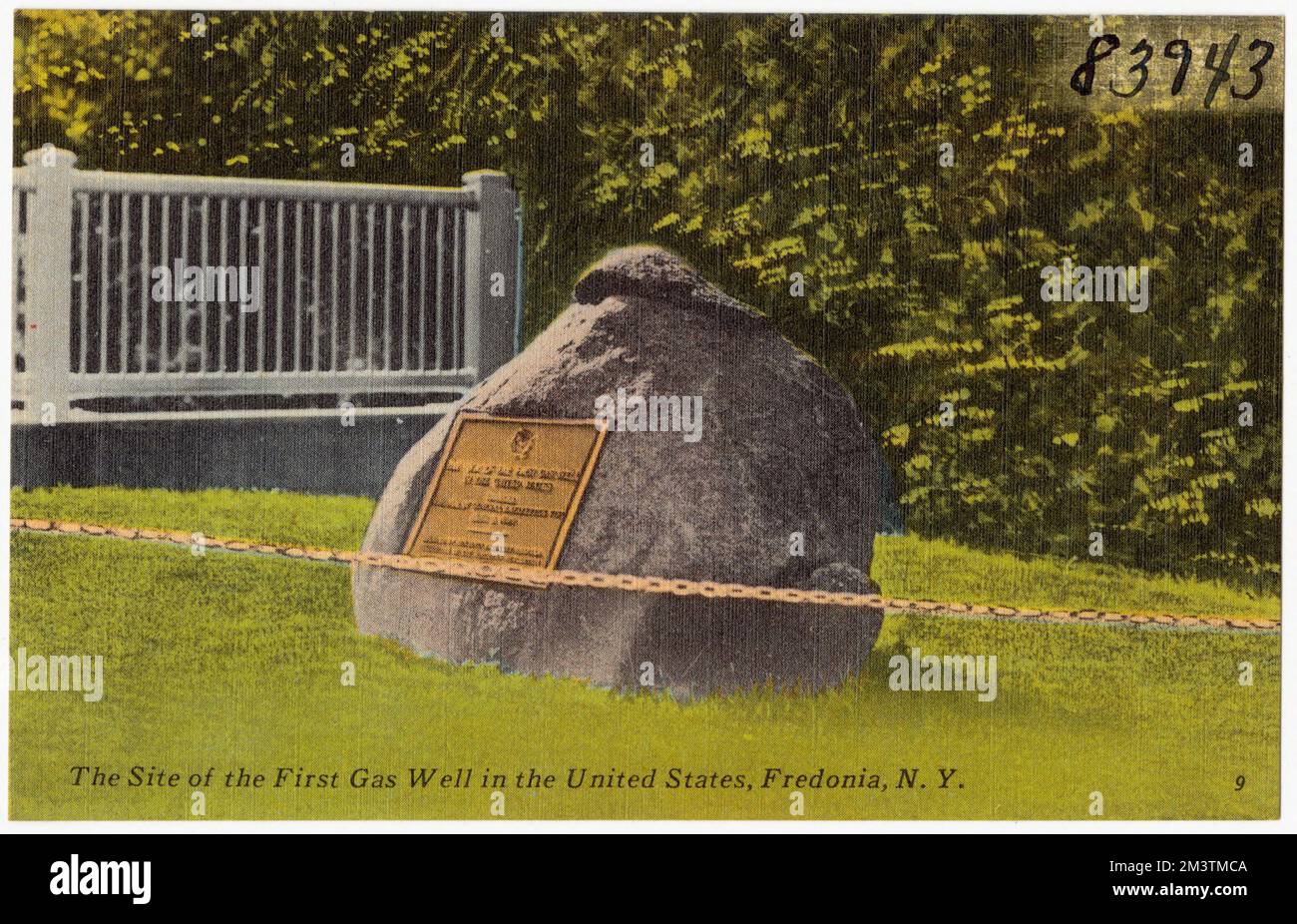 The site of the first gas well in the United States, Fredonia, N. Y ...