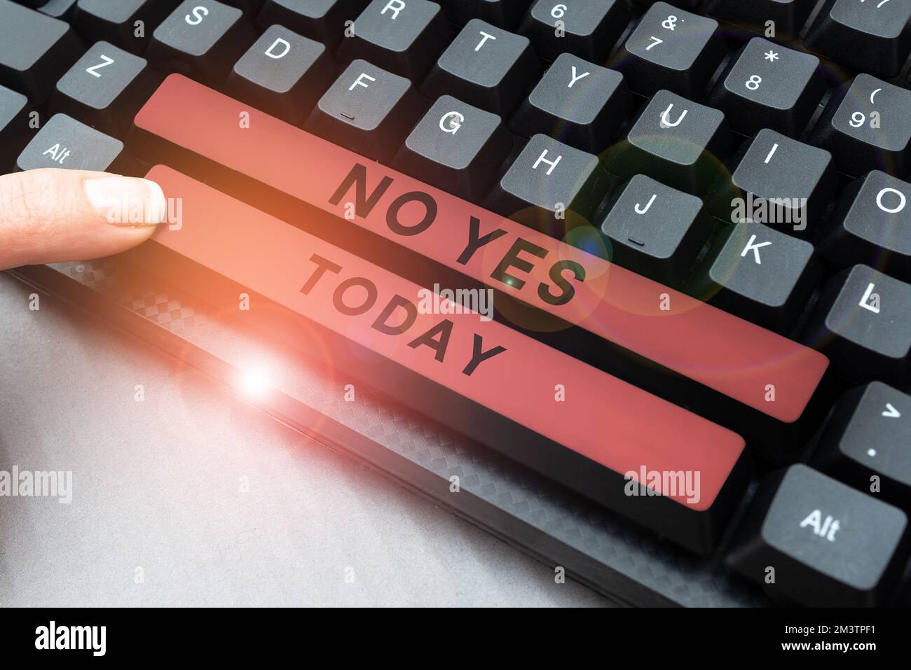 Inspiration showing sign No Yes. Word Written on Answering question ...