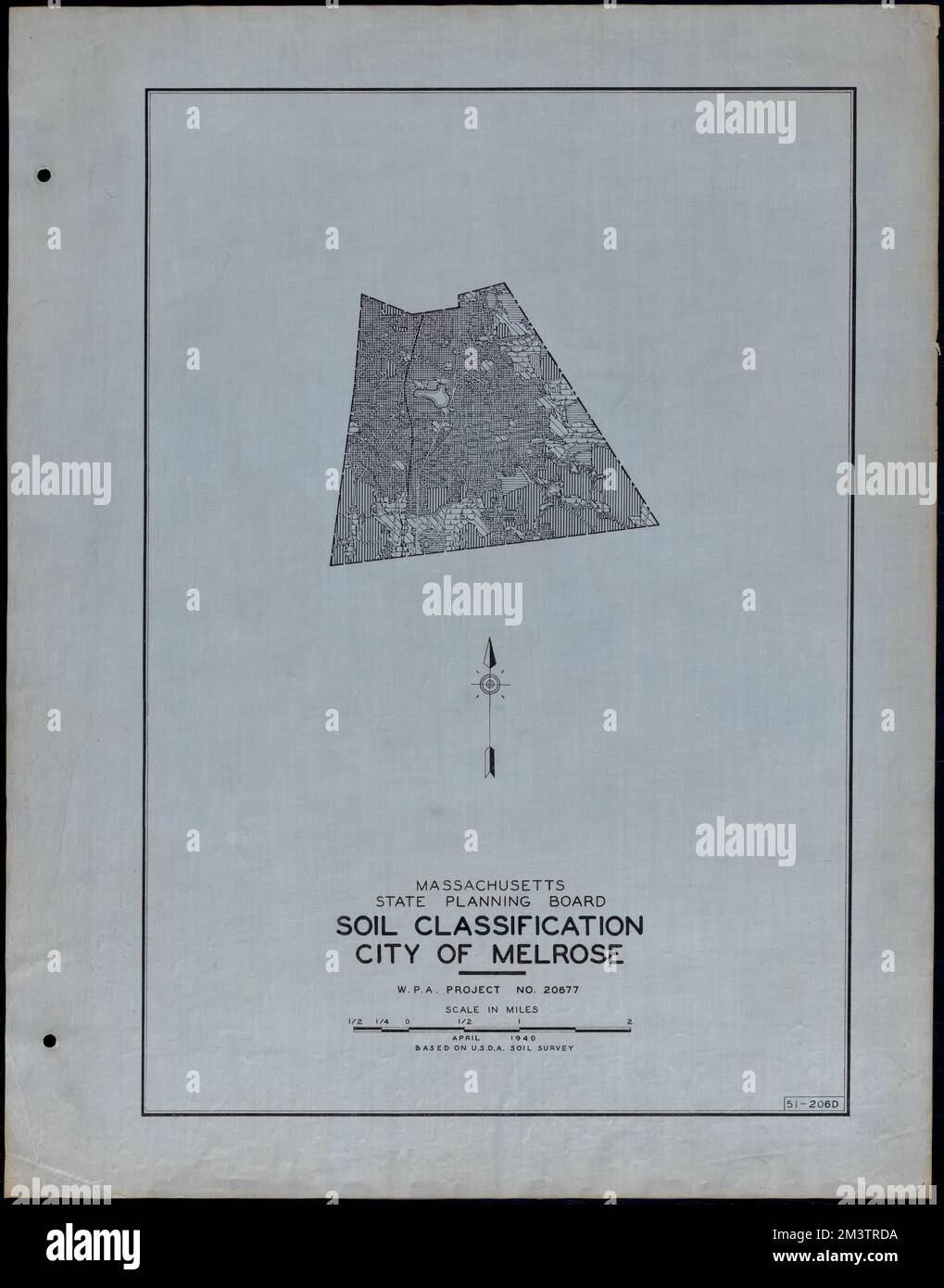 Soil Classification City of Melrose , Roads, Cities and towns, Land use ...