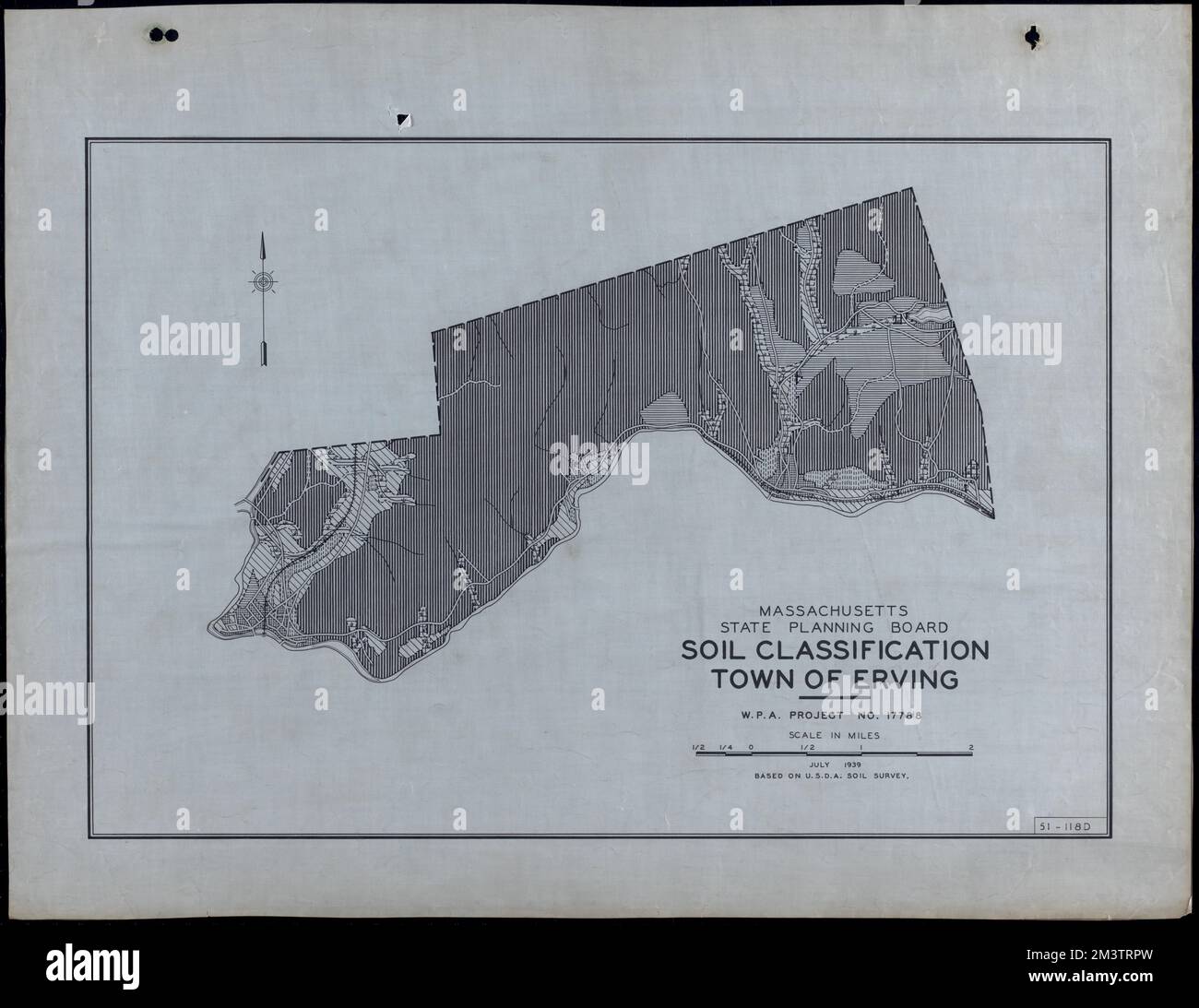Soil Classification Town of Erving , Roads, Cities and towns, Land use