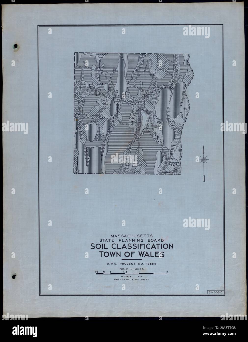 Soil Classification Town of Wales , Roads, Cities and towns, Land use ...