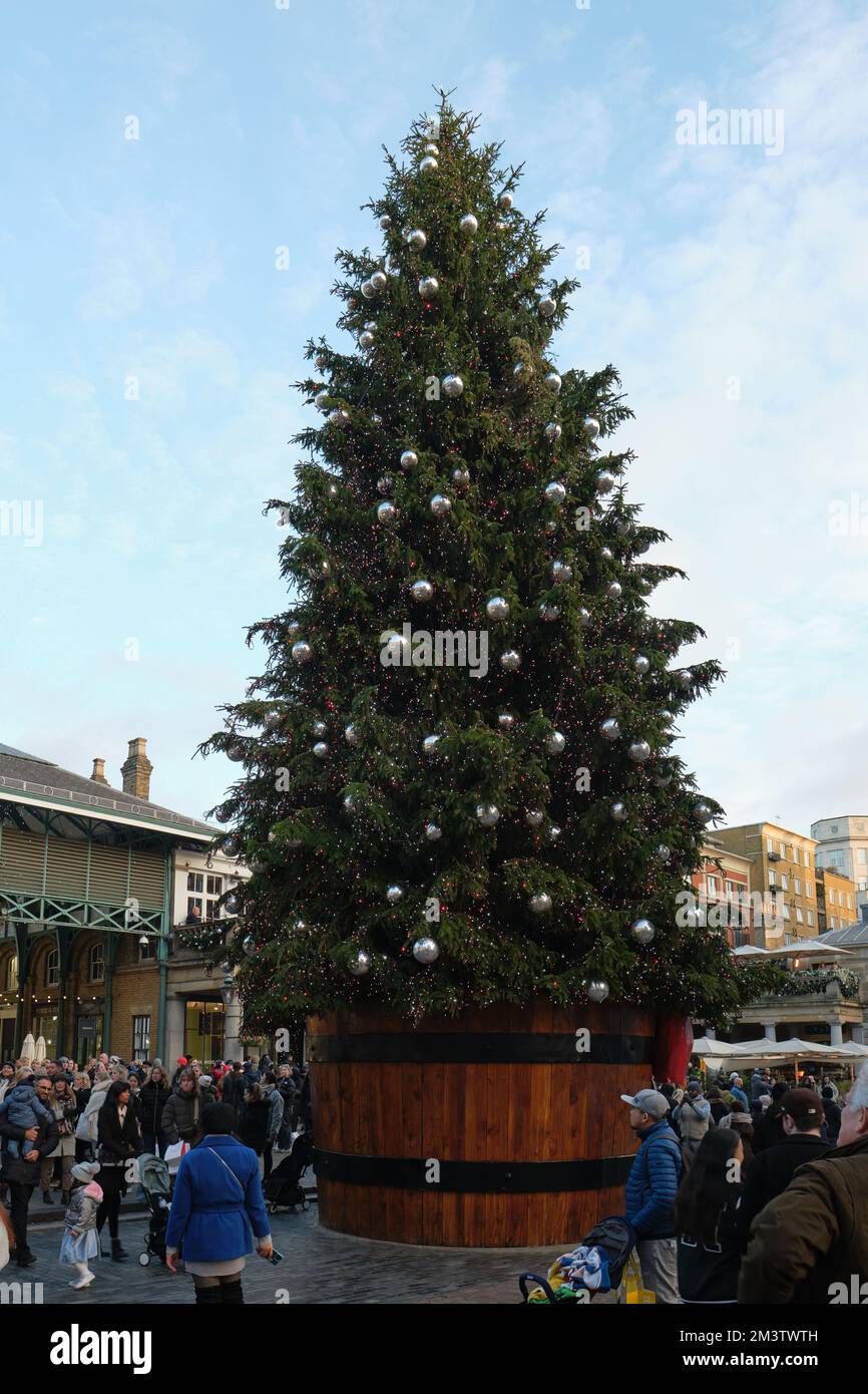 Covent garden market christmas tree hires stock photography and images Alamy