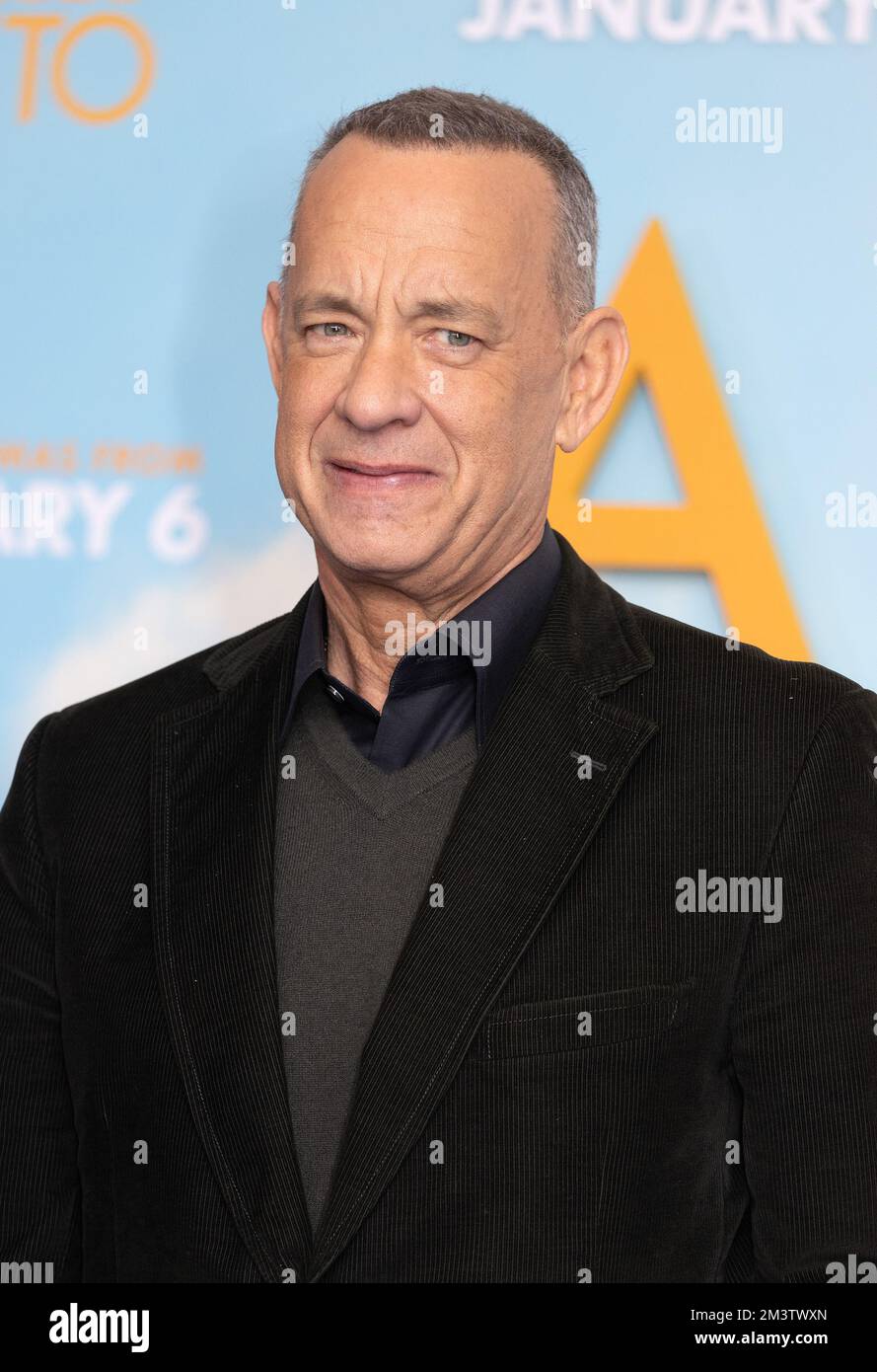 London, UK. 16 December, 2022. Tom Hanks attends A Man Called Otto