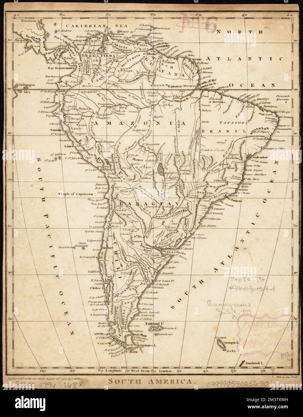 South America , South America, Maps, Early works to 1800 Norman B
