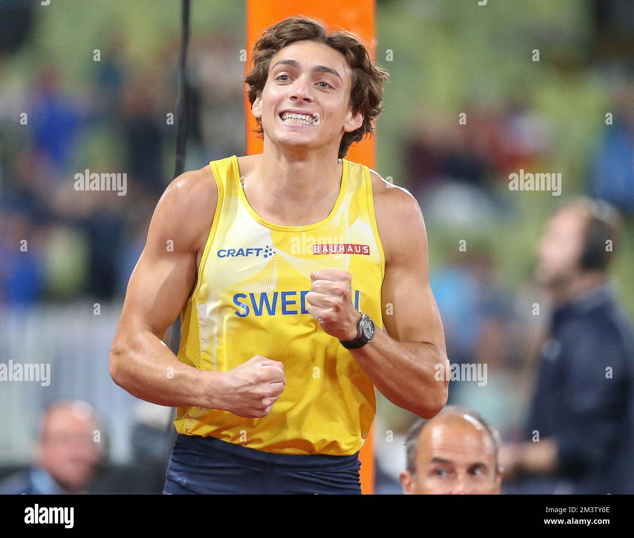 DUPLANTIS Armand of Sweden MEN'S POLE VAULT FINAL during the European