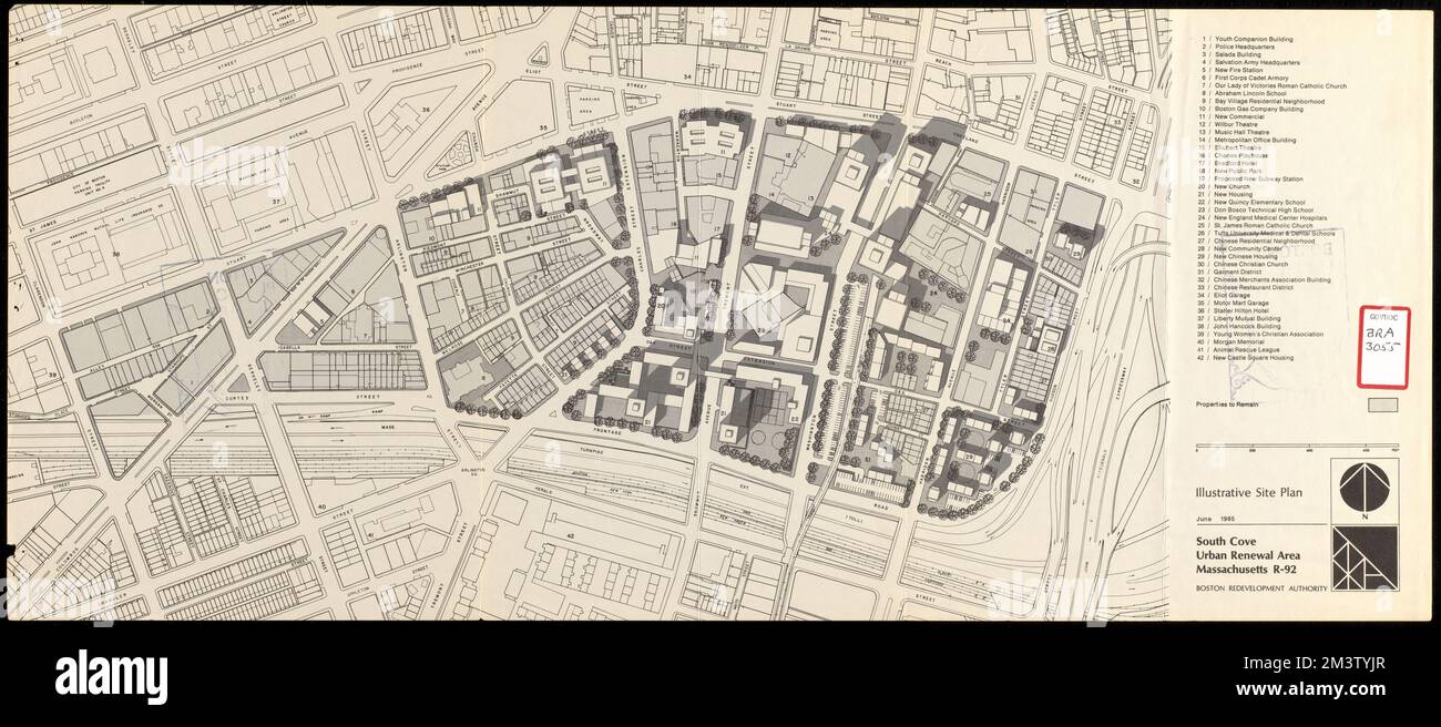 South Cove urban renewal area Massachusetts R92 illustrative site