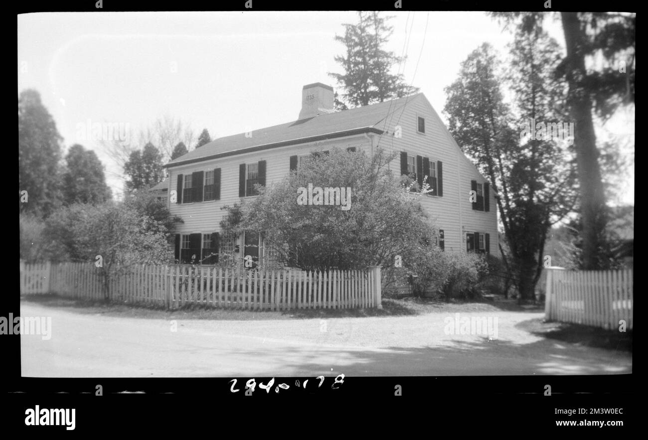 South Street 178 , Houses. Needham Building Collection Stock Photo Alamy