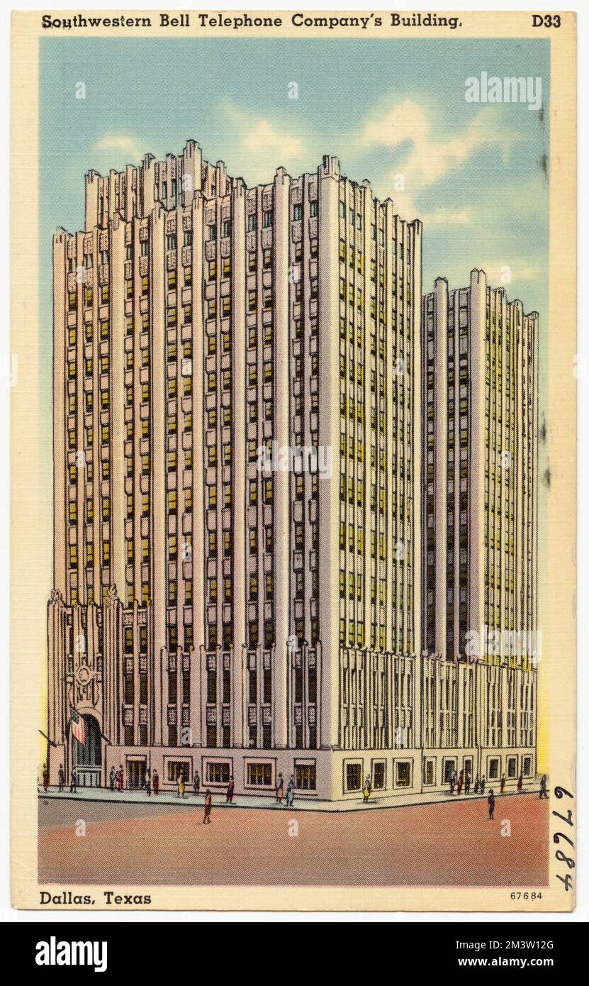 Southwestern Bell Telephone Company's Building, Dallas, Texas ...