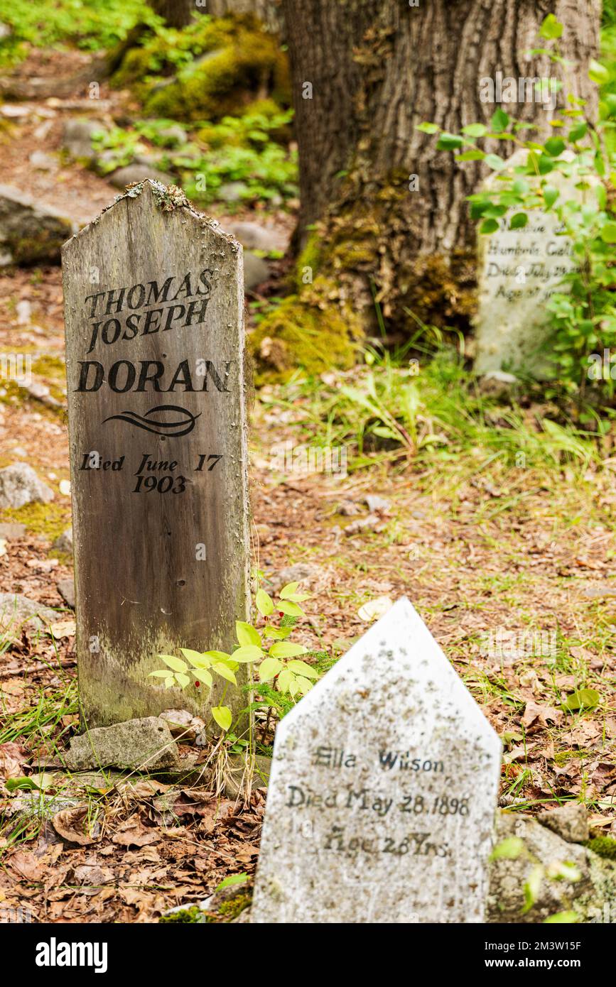 Skagway alaska cemetery hi-res stock photography and images - Alamy