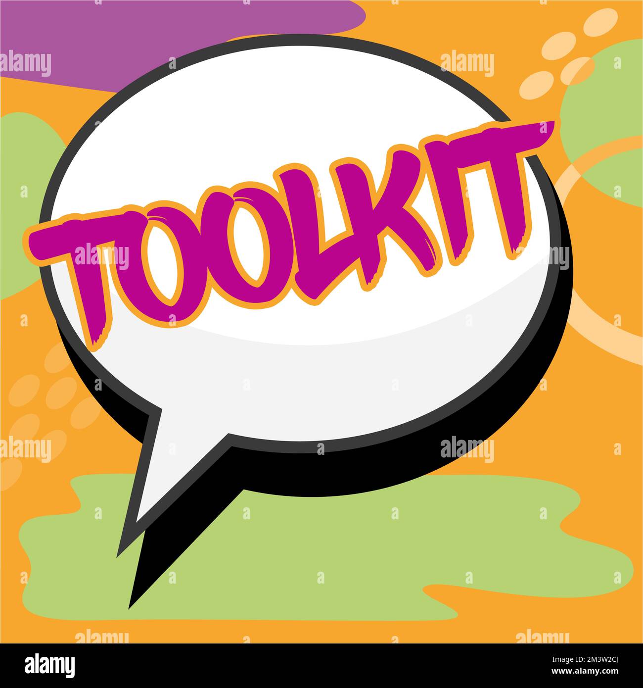 Tool Kit Set Sign Inspiration showing sign Toolkit. Conceptual photo set of tools kept in ...