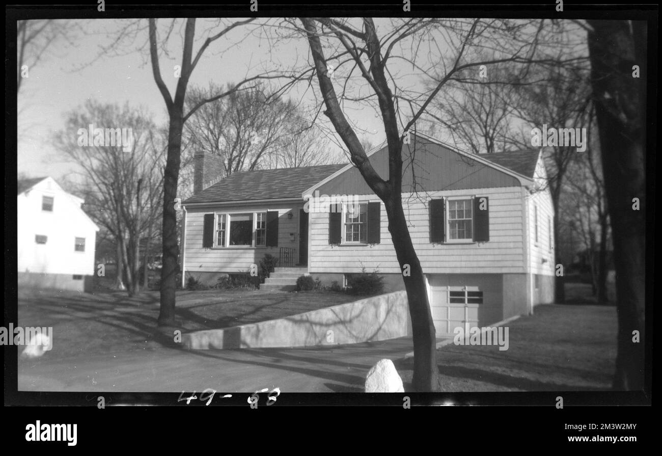 Spring Road 58 , Houses. Needham Building Collection Stock Photo Alamy