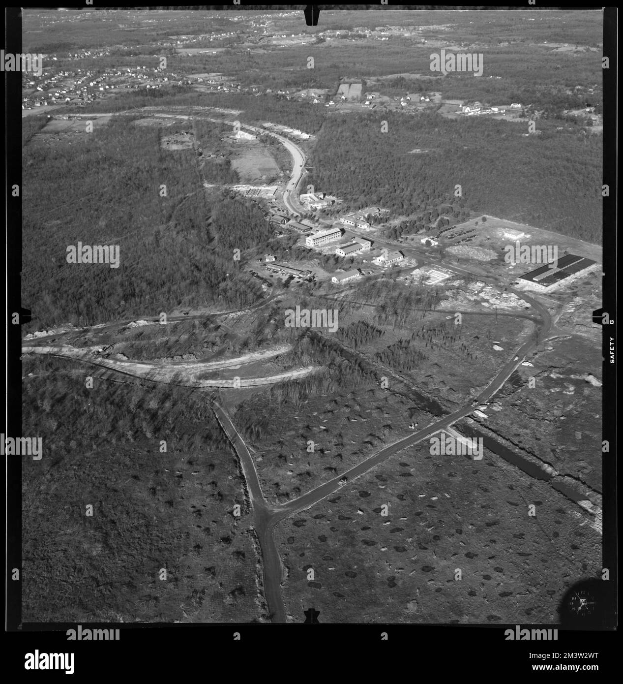 Squantum Ma , Roads, Buildings. Photographs of the First Naval District