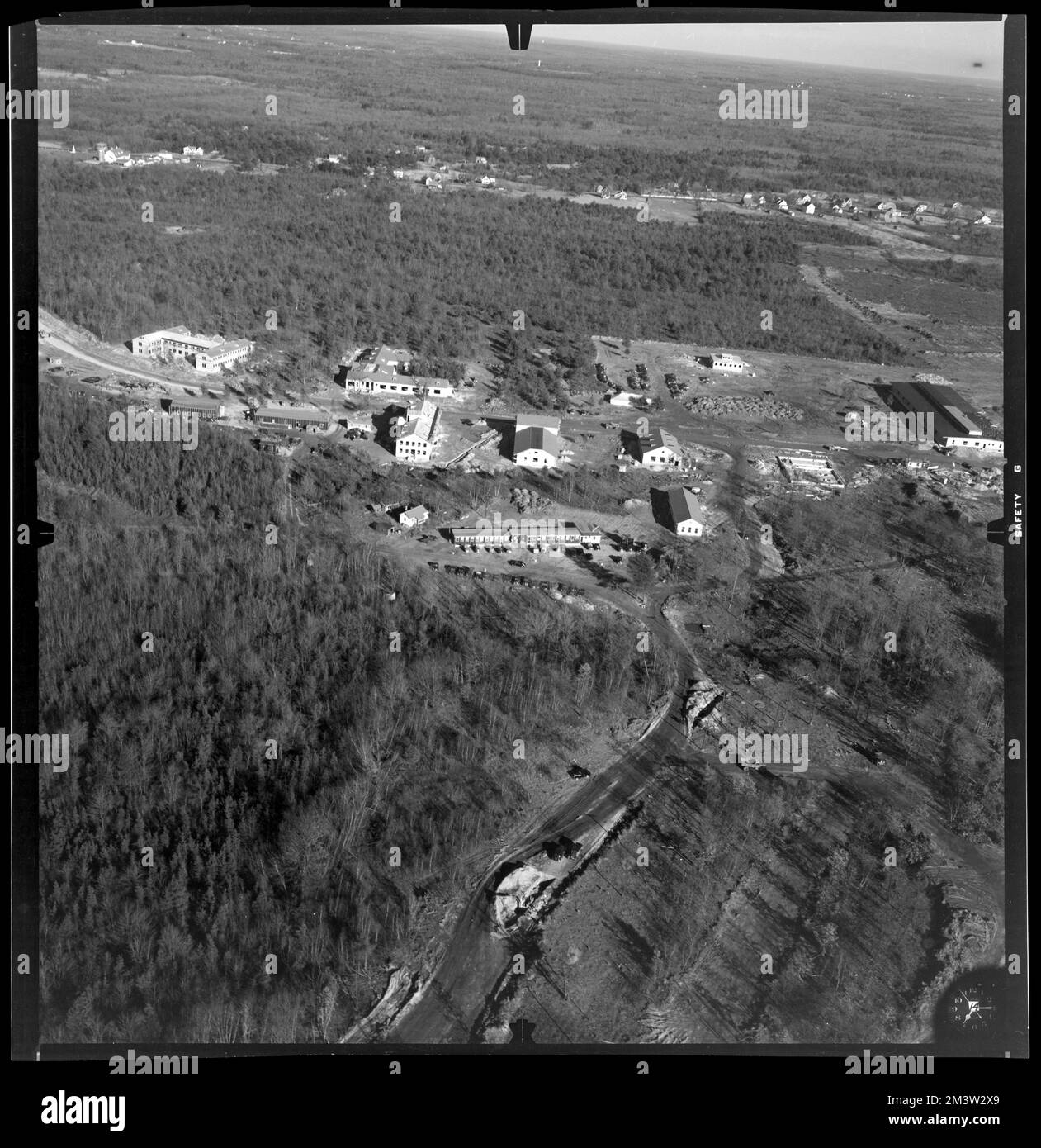 Squantum Ma , Roads, Buildings. Photographs of the First Naval District