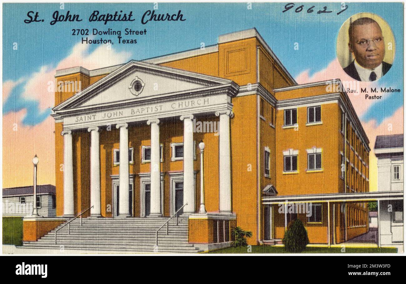 St. John Baptist Church, 2702 Dowling Street, Houston, Texas , Churches