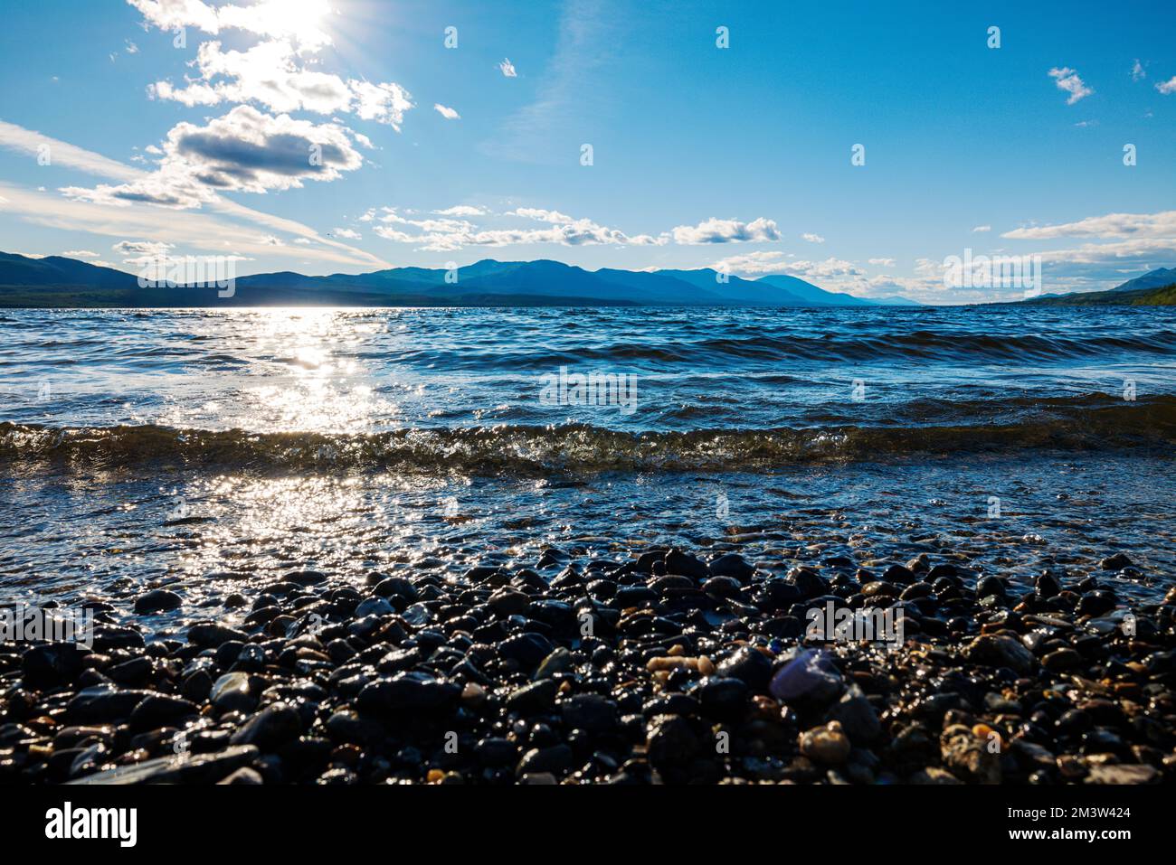 Tutshi Lake; British Columbia; Canada Stock Photo
