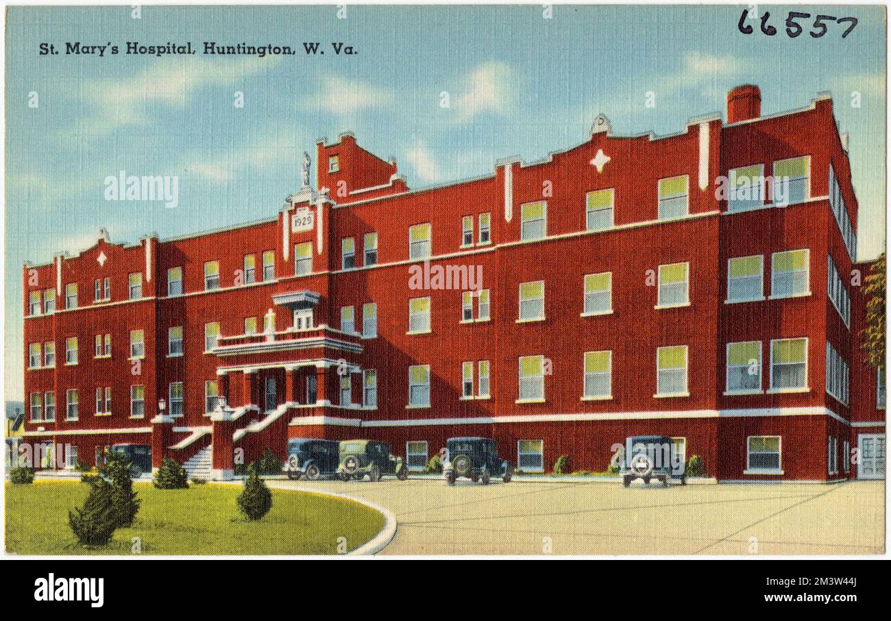 St. Mary's Hospital, Huntington, W. Va. , Hospitals, Tichnor Brothers