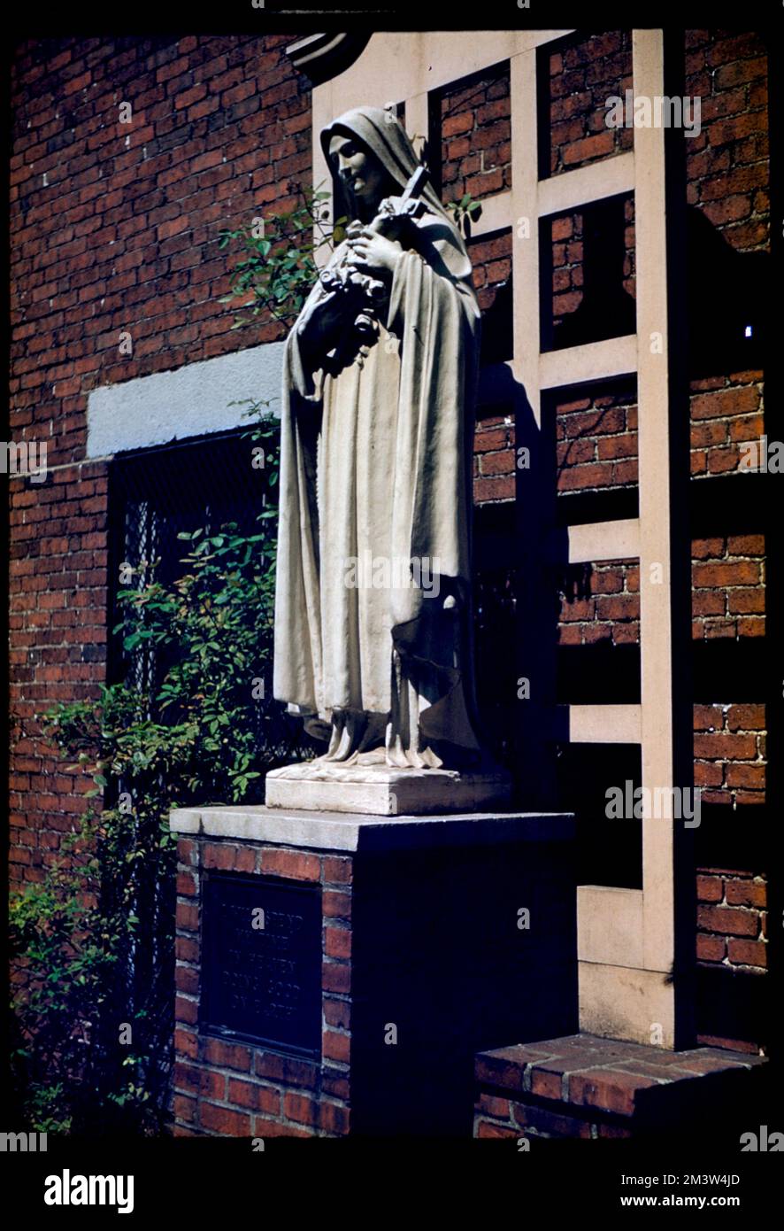 St. Theresa statue at St. Stephen , Churches, Sculpture, Saints, New