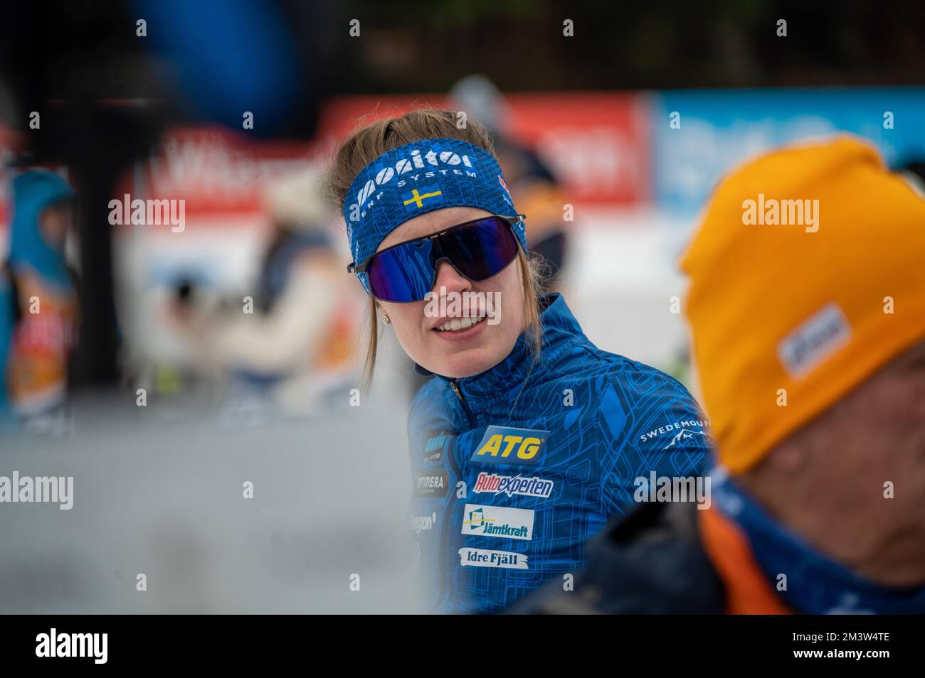 Elvira Oberg during the BMW IBU World Cup 2022, Annecy - Le Grand-Bornand, Women's Sprint, on December 16, 2022 in Le Grand-Bornand, France - Photo Florian Frison / DPPI Stock Photo