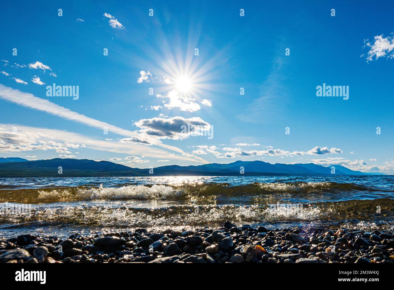 Tutshi Lake; British Columbia; Canada Stock Photo