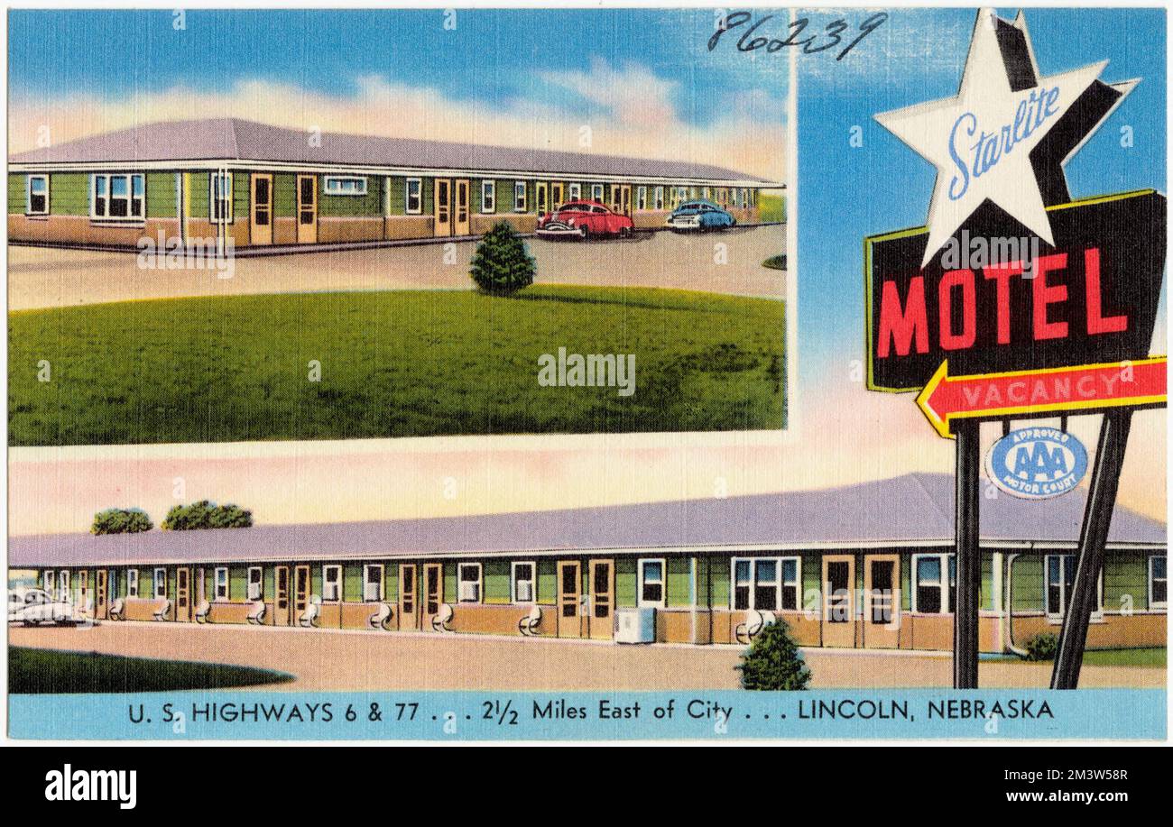 Starlite east motel hires stock photography and images Alamy