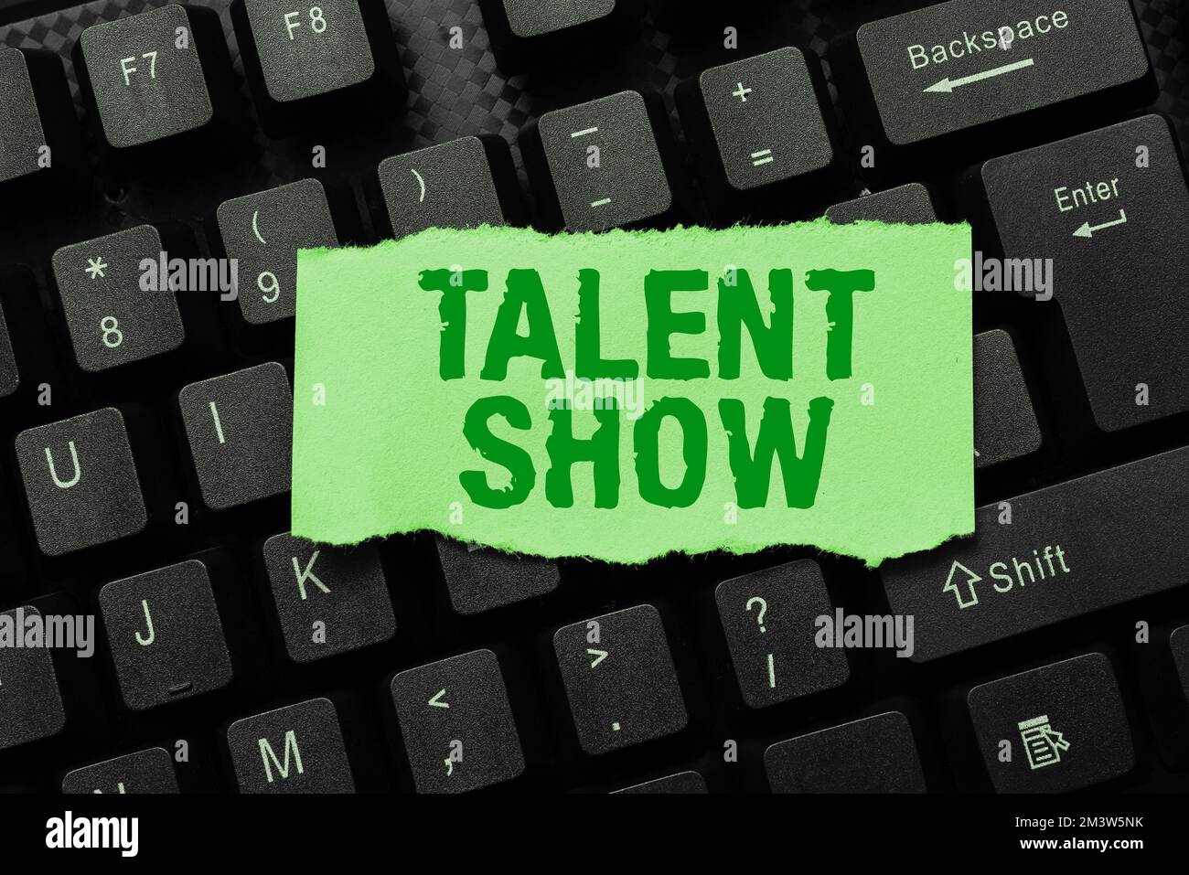Talen Sign Talent show sign at school hi-res stock photography and images - Alamy