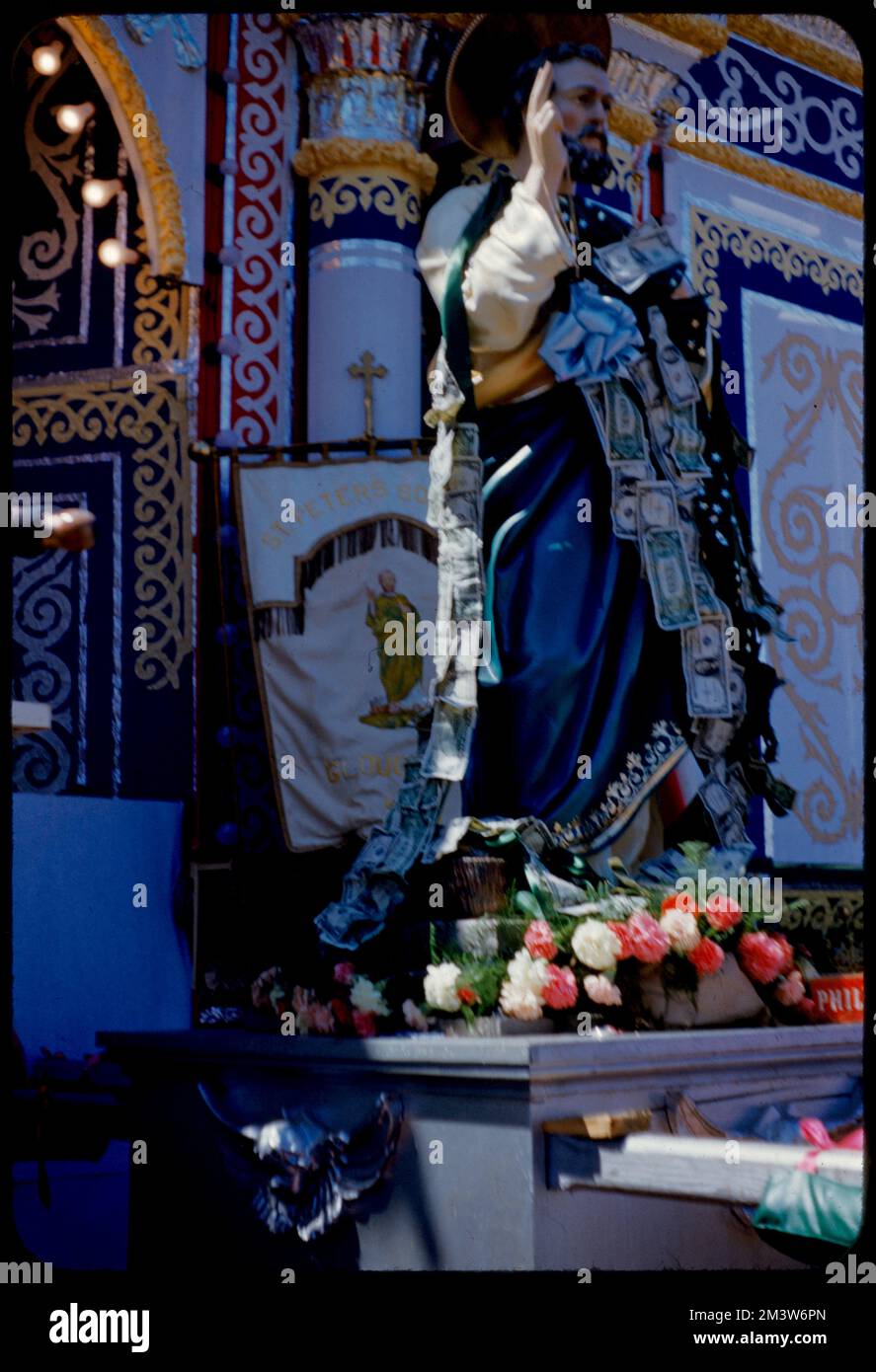 Statue of St. Peter, Gloucester , Religious processions, Altars, Saints
