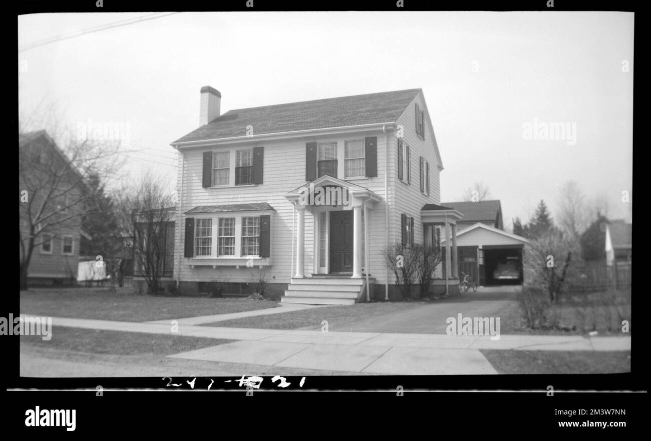 Stevens Road 21 , Houses. Needham Building Collection Stock Photo Alamy