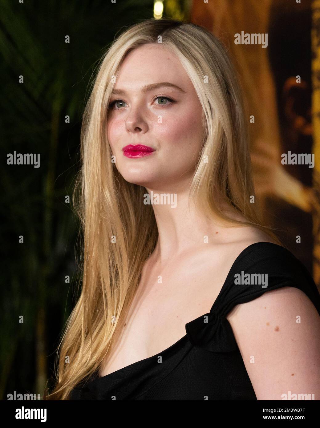 15 December 2022 - Los Angeles, California - Elle Fanning. "Babylon