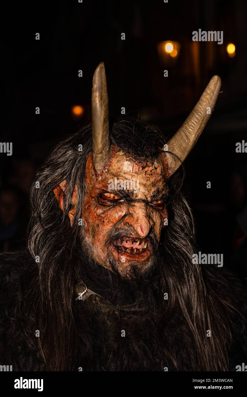 Krampus mask hi-res stock photography and images - Alamy